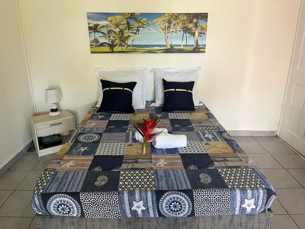 Agreable Appartement En Rez-De-Jardin A 450M De La Mer Sainte-Anne Kültér fotó